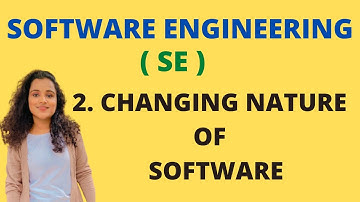 #2 Changing Nature Of Software |SE|