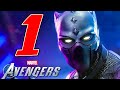 MARVEL'S AVENGERS: BLACK PANTHER [Walkthrough Gameplay ITA HD - PARTE 1] - WAKANDA FOREVER!