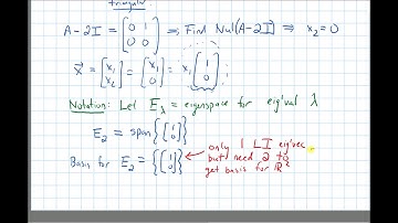 5.3 Diagonalization--Determining Whether a Matrix is Diagonalizable (Video 5)