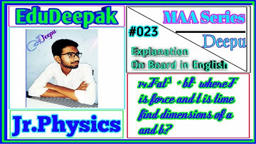 Units and measurements related problem edudeepak