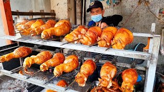 Very Juicy Roast Pork Legs You Must Try - Cambodian Street Food