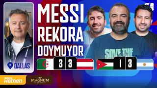 🇯🇴 Ürdün 1-3 Arjantin 🇦🇷, Messi, 🇩🇿 Cezayir 3-3 Avusturya 🇦🇹, Lider Kolombiya | Gece Kulübü #20