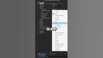 How To Make GLASS SHATTER Effect In After Effects
