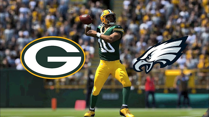 Green Bay Packers VS Philadelphia Eagles (Madden NFL 25)