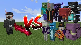 Bloodseeker vs Hyper bosses | minecraft mob battle |