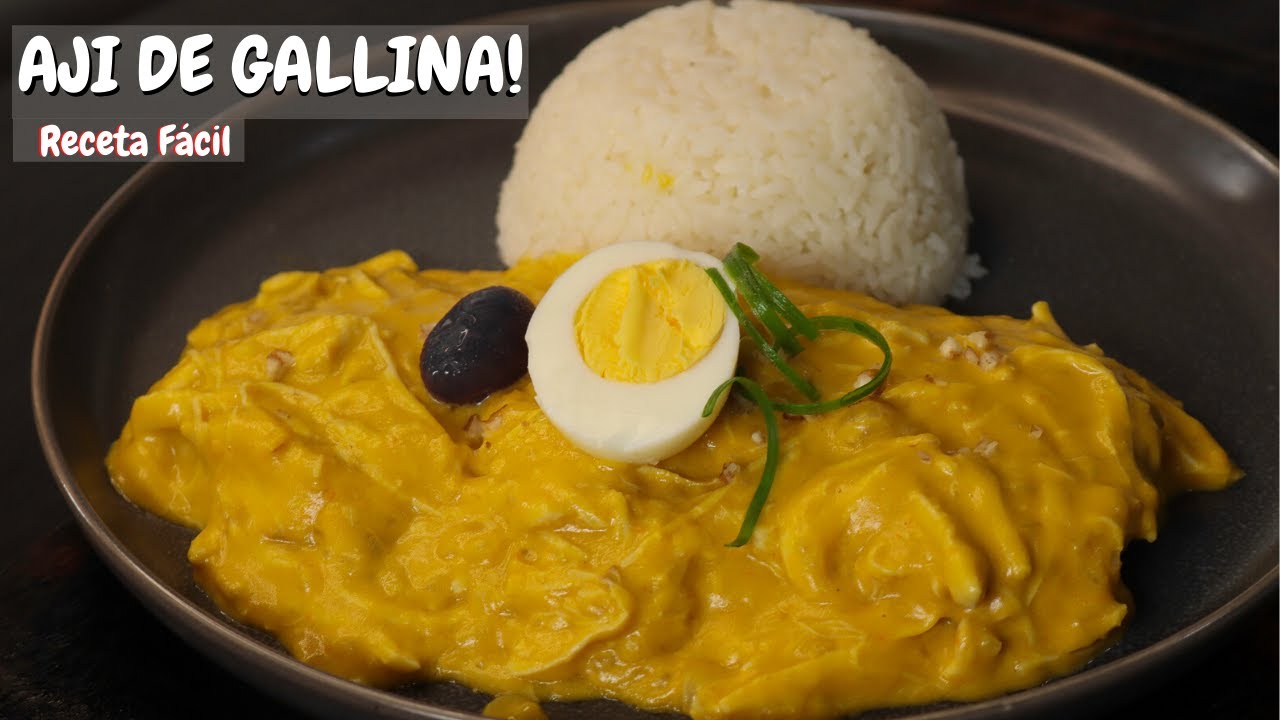 Prepara Ají de Gallina/Pollo en un Toque | Cocina Fácil
