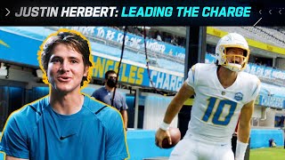 Celebrity Justin Herbert Reacts to His RIDICULOUS Rookie of the Year Season Profile