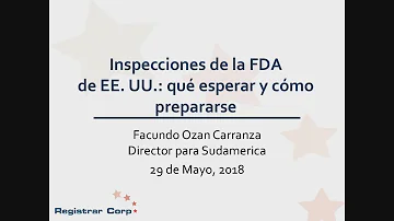 ¿Puede rechazar la inspección de la FDA?