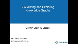 Visualizing and Exploring Knowledge Graphs with the New Browser based Gruff