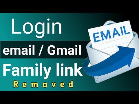 How to login email address || Sign in Gmail / email  || Family link removed
