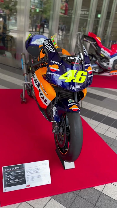 Legendary MotoGP bike👀✨　Valentino Rossi / RC211V / 2002
