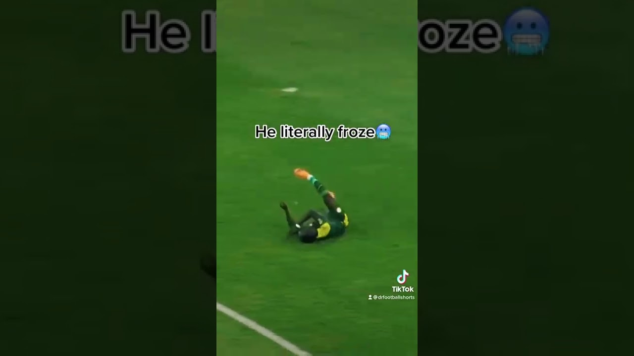 Sadio Mané got knocked out in the Africa cup🥶😱