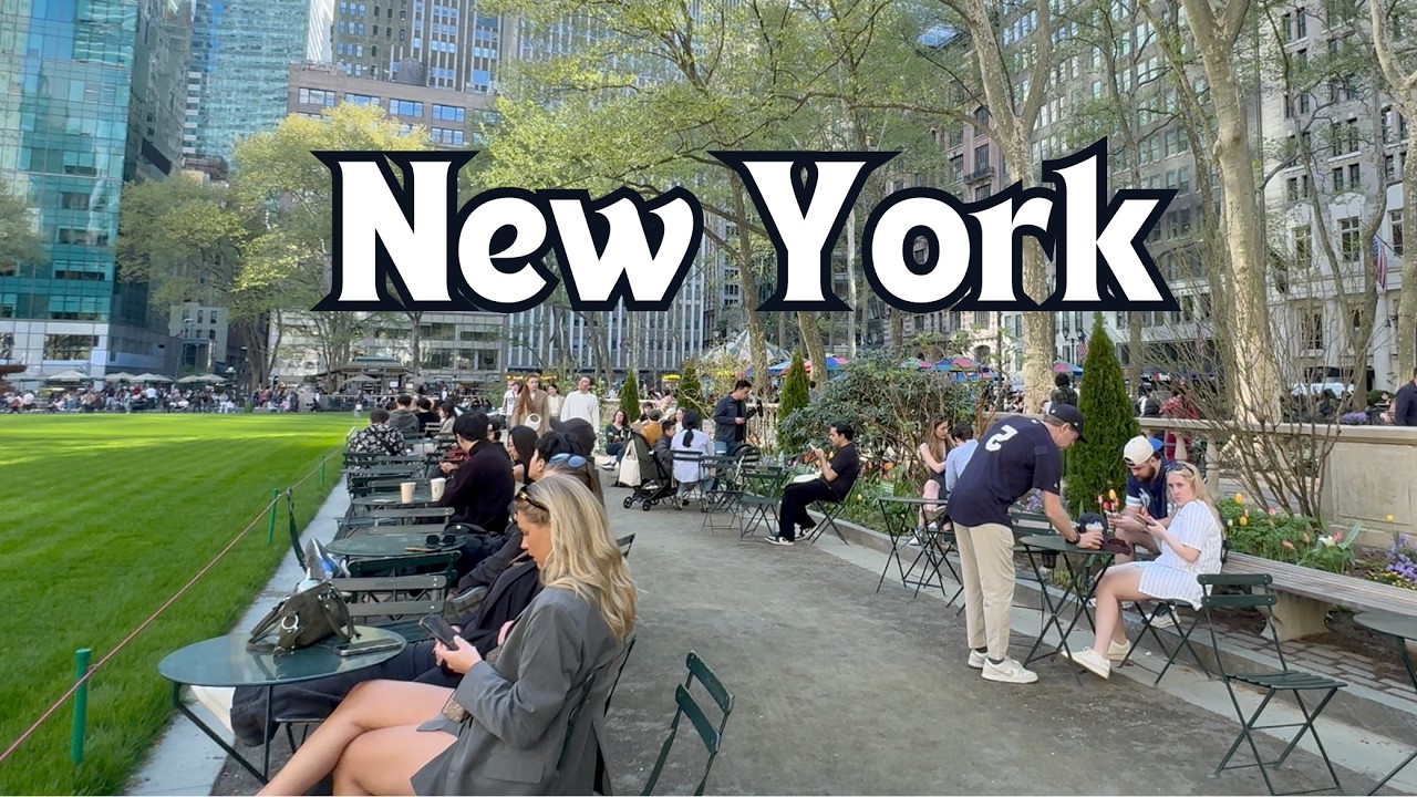 New York, Amerika Serikat | NYC Midtown Manhattan | Tur Jalan Kaki 4K