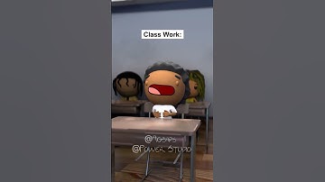 POV:  Classwork vs examination