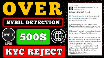 Sybil Detection Reject How To Solve 🙏 Over Wallet Sybil Detection Update 🤑 Over Wallet New Update 🤑