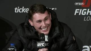 Darren Till and Leon Edwards get heated at the UFC London press conference