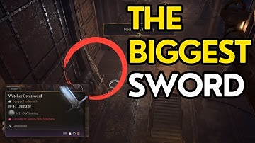 Where To Find The Watcher Greatsword in Baldur