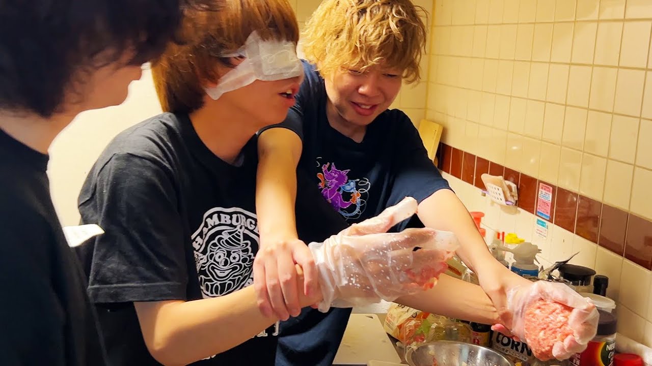 Best episode] Let's make hamburger steak with NEET, freeloader and