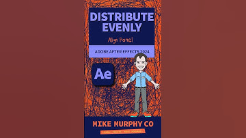 Distribute/Align Layers Evenly in After Effects