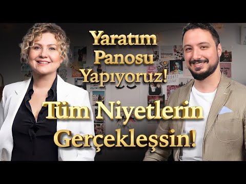 YARATIM PANOSU NASIL YAPILIR? @Şebnem Toker İLE 2022 HAYAL PANOSU!