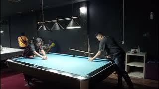 Partai Final 9 Ball Open HC 4-5-6  Abege Cafe & Pool : Aran Vs Aan, Race to 8