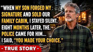 My Son Forged My Signature and Sold Our Family Cabin. Eight Months Later, the Police Came for Him...