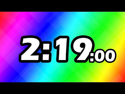 2 Minutes and 19 Second TIMER Countdown