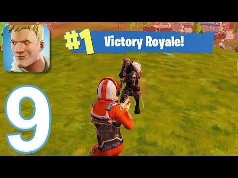 Fortnite Chapter 1 Mobile - Gameplay Walkthrough Part 9 - First Win (iOS, Android)