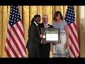 The First Lady Speaks at the Museum and Library Services National Medal Awards Ceremony