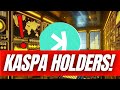 KASPA (KAS) HOLDERS WATCH THIS CLOSELY, HERE IS WHY !! | KASPA CRYPTO NEWS TODAY‼️