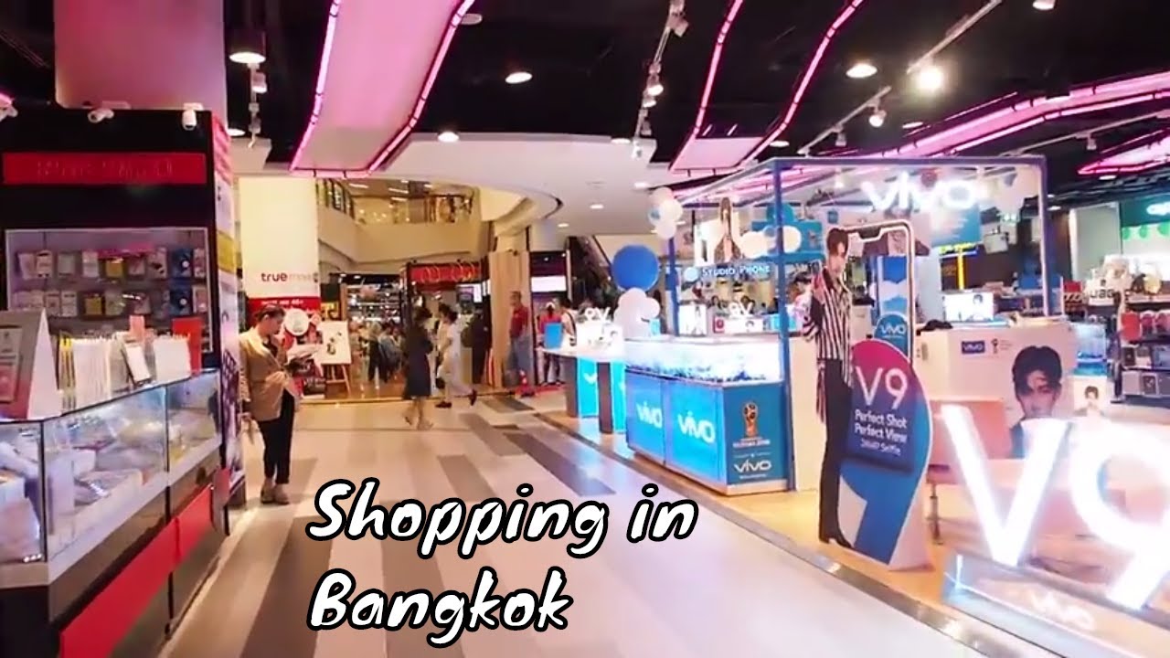 Exploring Shopping Malls in Bangkok Food courts YouTube