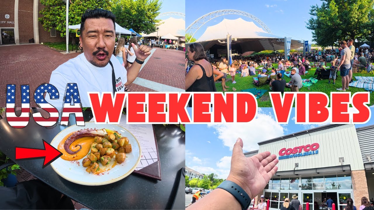 CRAZY WEEKEND AT USA || COSTCO SUPERMARKET || FIRST TIME OCTUBUS || TIBETAN VLOGGER 2025