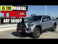 2020 Tacoma TRD Off Road Manual Review | I really care about how this drives