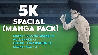 5K Spacial Manga Pack Shake 10, Long Shake 4, Null Shake 2, Glitch 4, Transition 4, Clone 4, Cc 2