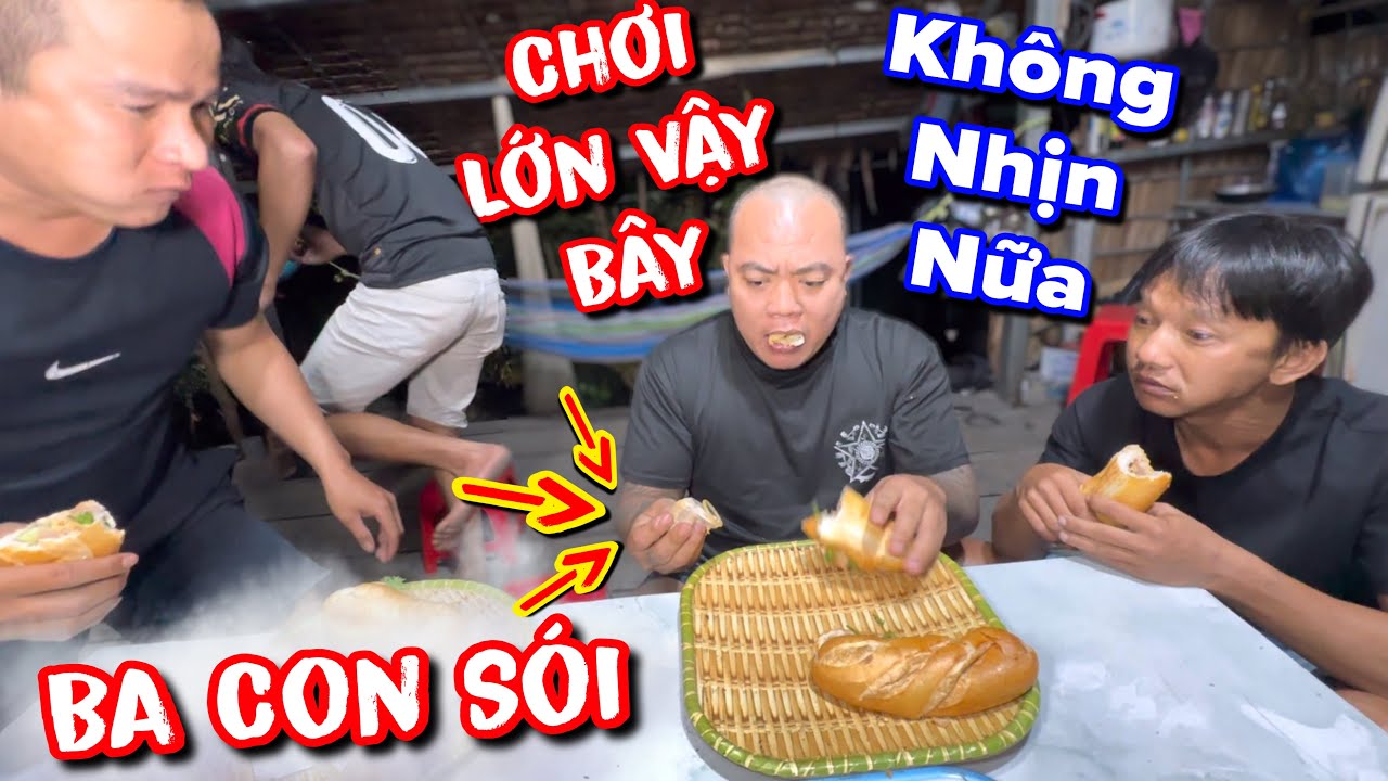 Đã tới nước này thánh xàm không thể nhịn được nữa rồi khi bị đàn em cho ăn cái thứ này