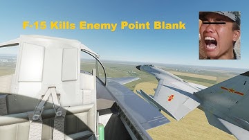 US F15 Fighter Kills 3 Enemy Jets in close range | Intense Dog Fight | DCS WORLD