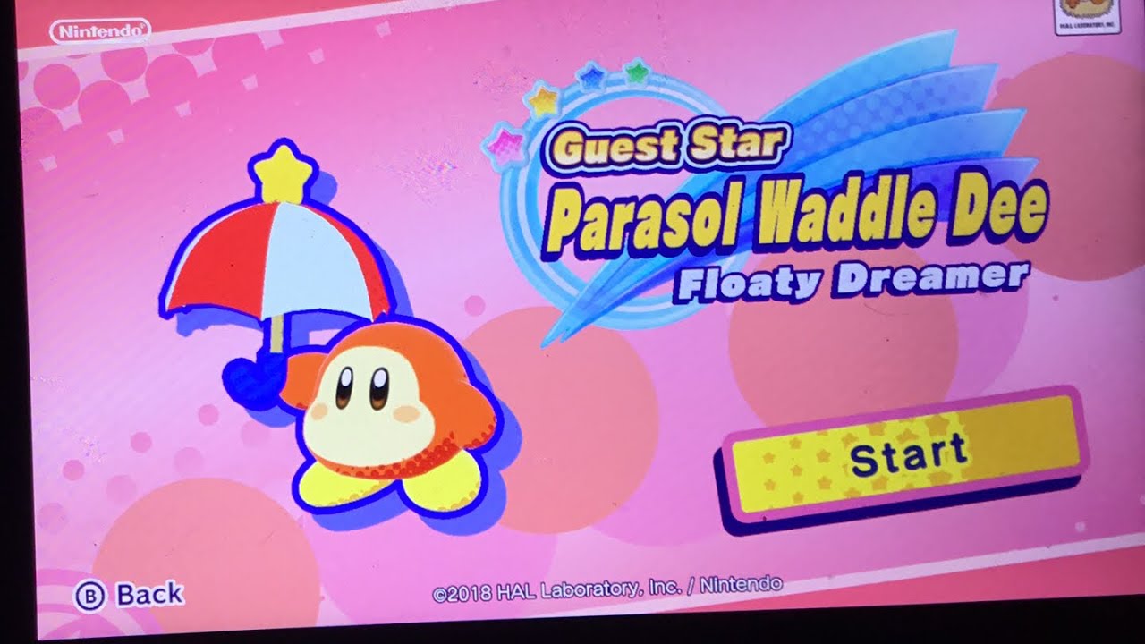 Kirby Star Allies Guest Star Parasol Waddle Dee Full