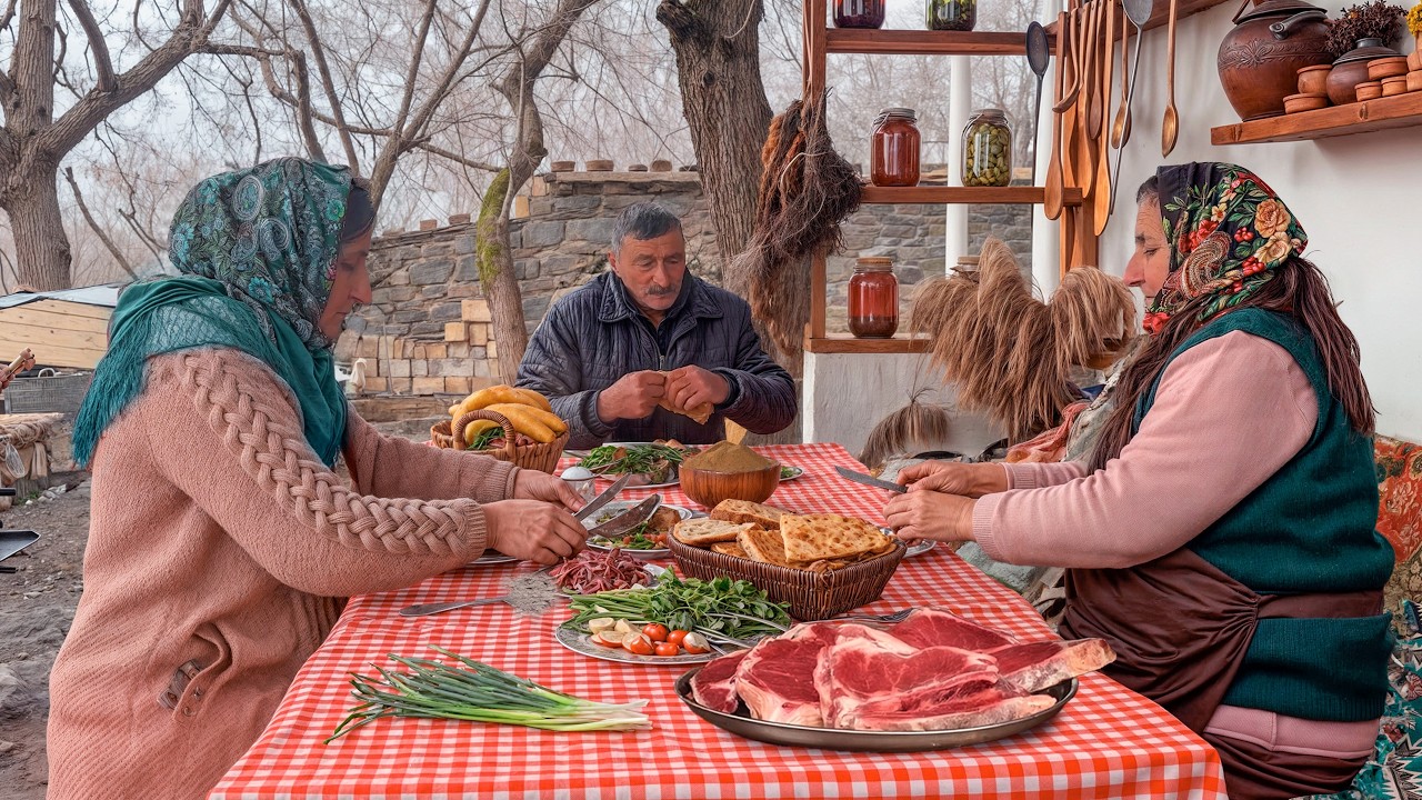 How we Live High in the Mountains: Amazing Azerbaijani Steaks