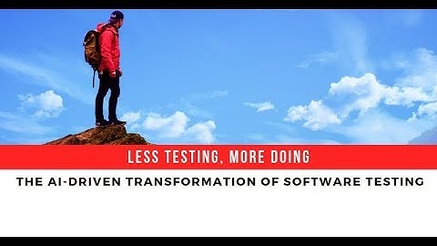 Webinar |The  AI- Driven Transformation of Software Testing