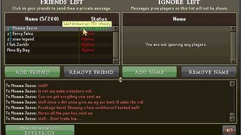 RUNESCAPE HACKERS VID