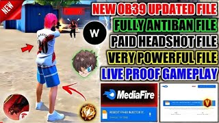 OB39 | Auto headshot config file free fire aimbot+aimlock | Headshot config file free fire max screenshot 5