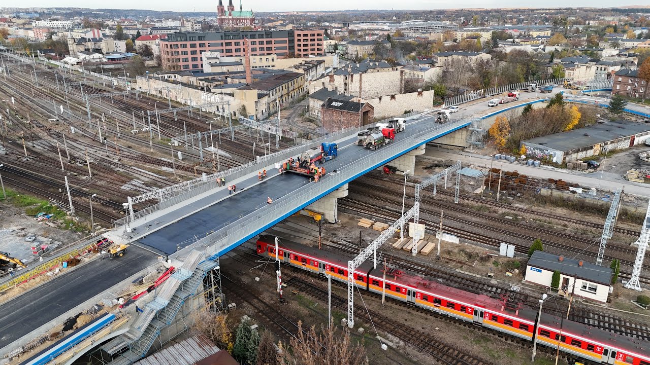 🔴Wiadukt: Będzie chwilowa przerwa w nagrywaniu tego obiektu z powodu nieporozumienia. Częstochowa/4K