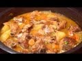 Cordero guisado con patatas / Lamb stew with potatoes and thyme