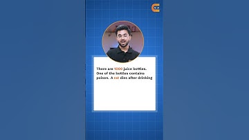 The Rat & Poison Problem #solvethis #shorts #codingninjas