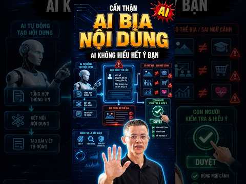 AI Sẽ 'Bịa' Nội Dung – Vai Trò Con Người Là Gì? #Shorts
