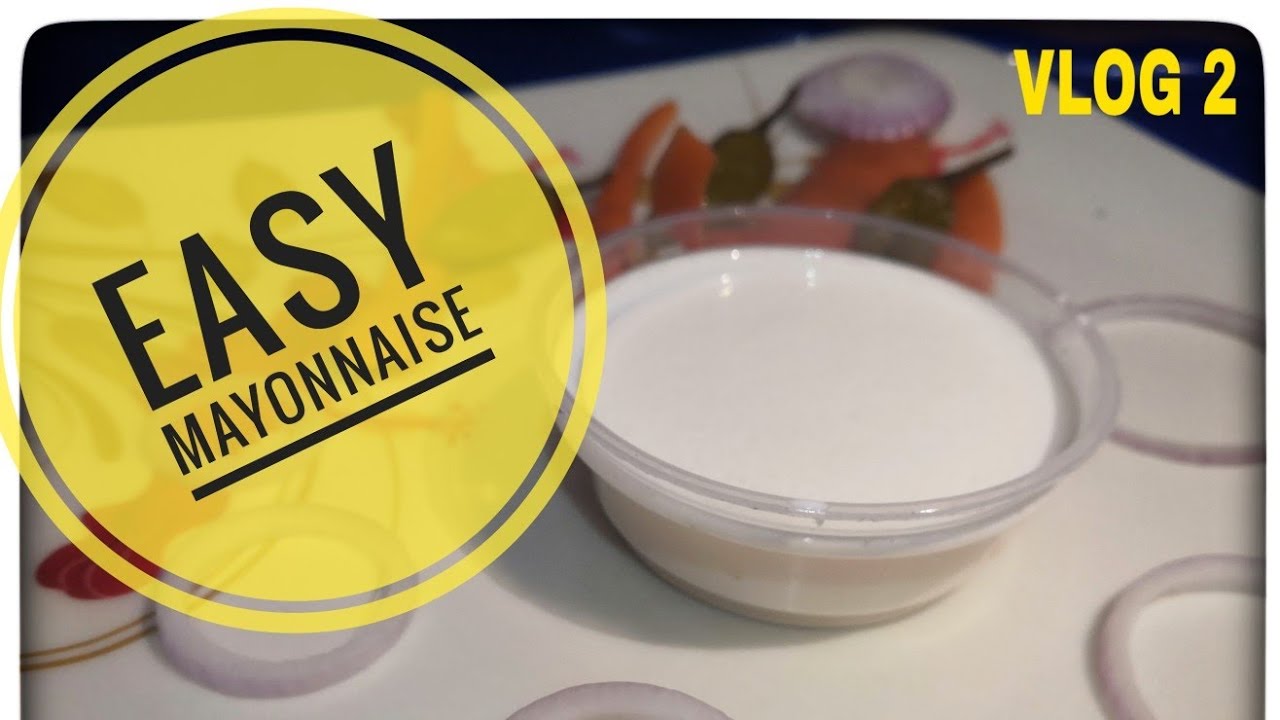 INSTANT MAYONNAISE RECIPE WITH IN MINUTE.... YouTube