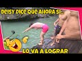 CAMARON NO SE DIO POR VENCIDO Y LOGRA TOCAR FONDO💪 Nano queria tirarse con Camaron😂 Parte 18