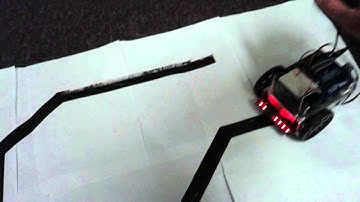 Infrared Line Follower Kit Demonstration