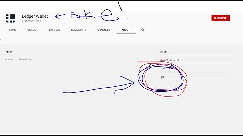 Ledger Wallet Scammers on YouTube - Report the Accounts Below!