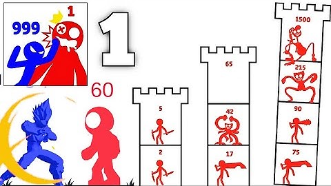 Stick Hero 2 : Tower Defense android and ios gameplay walkthrough part 1